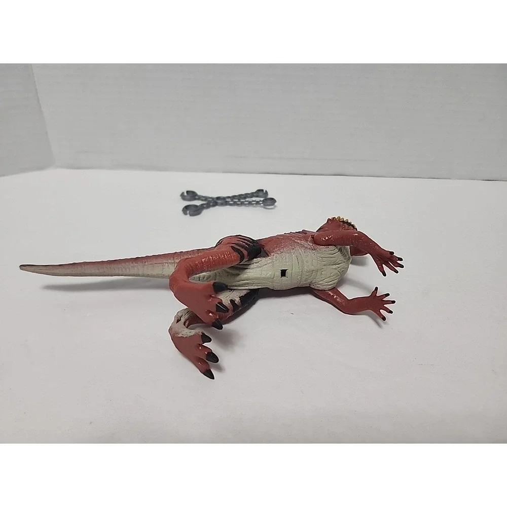 Jurassic Park JP14 Pachycephalosaurus Kenner 1993 5 in. Tall 7 in. Long HARNESS